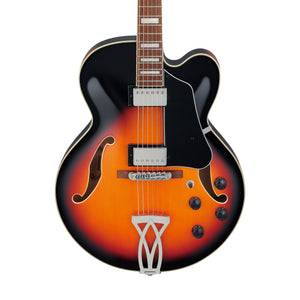 Ibanez Artcore AF75-BS Electric Guitar, Brown Sunburst