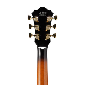 Ibanez Prestige Artstar AS2000-BS Semi-hollowbody Electric Guitar w/Case, Brown Sunburst