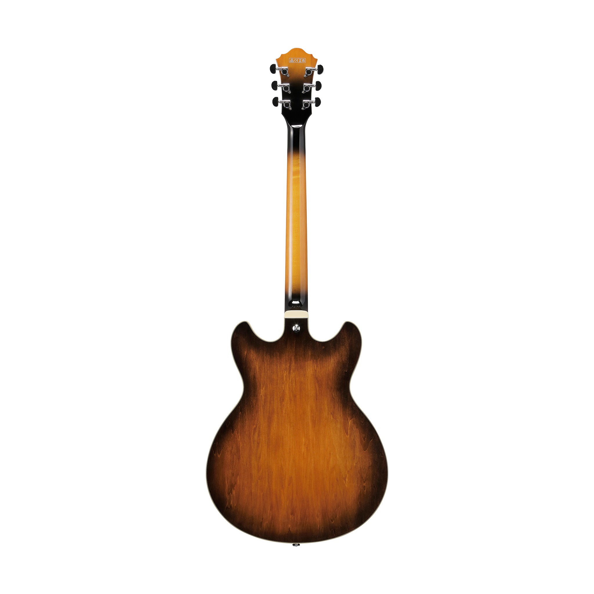 Ibanez Artcore AS7328-TBC Baritone Electric Guitar, Tobacco Brown