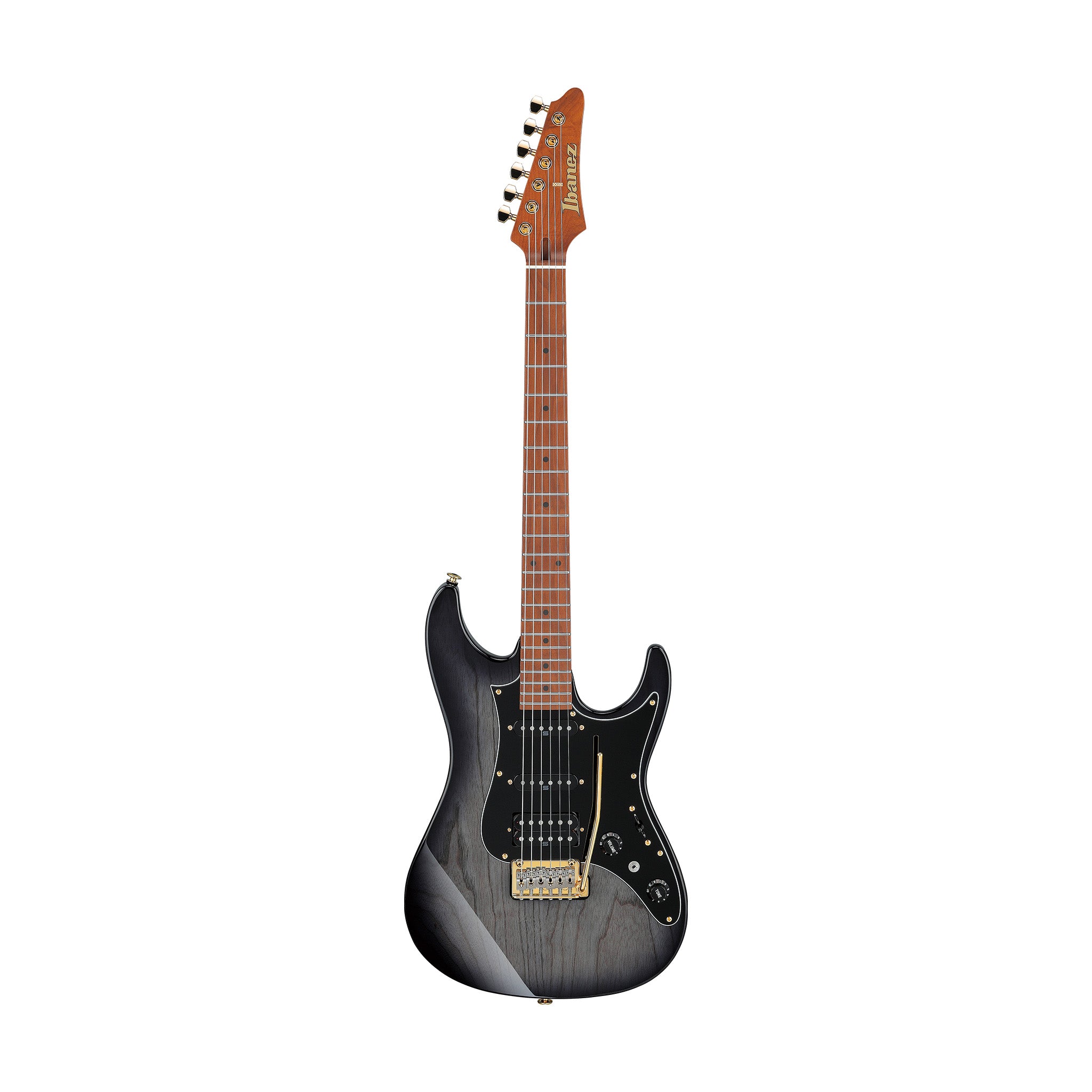 Ibanez Prestige AZ2204AG-TGB Electric Guitar w/Case, Transparent