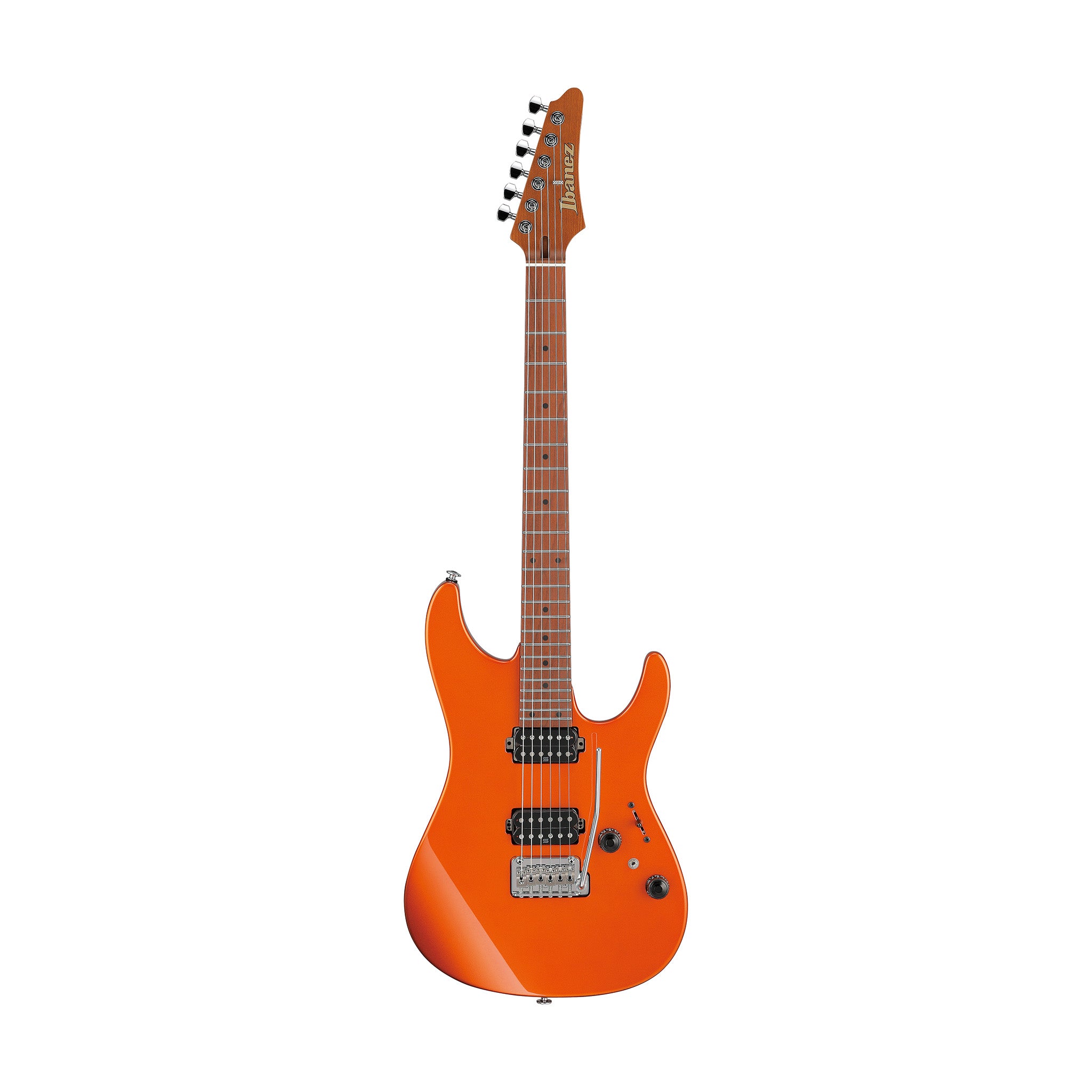 【セット販売】Ibanez AZ 2402 & grandeuomo Ibanez AZ2402-ROM Electric Guitar w/Case, Roadster Orange Metallic