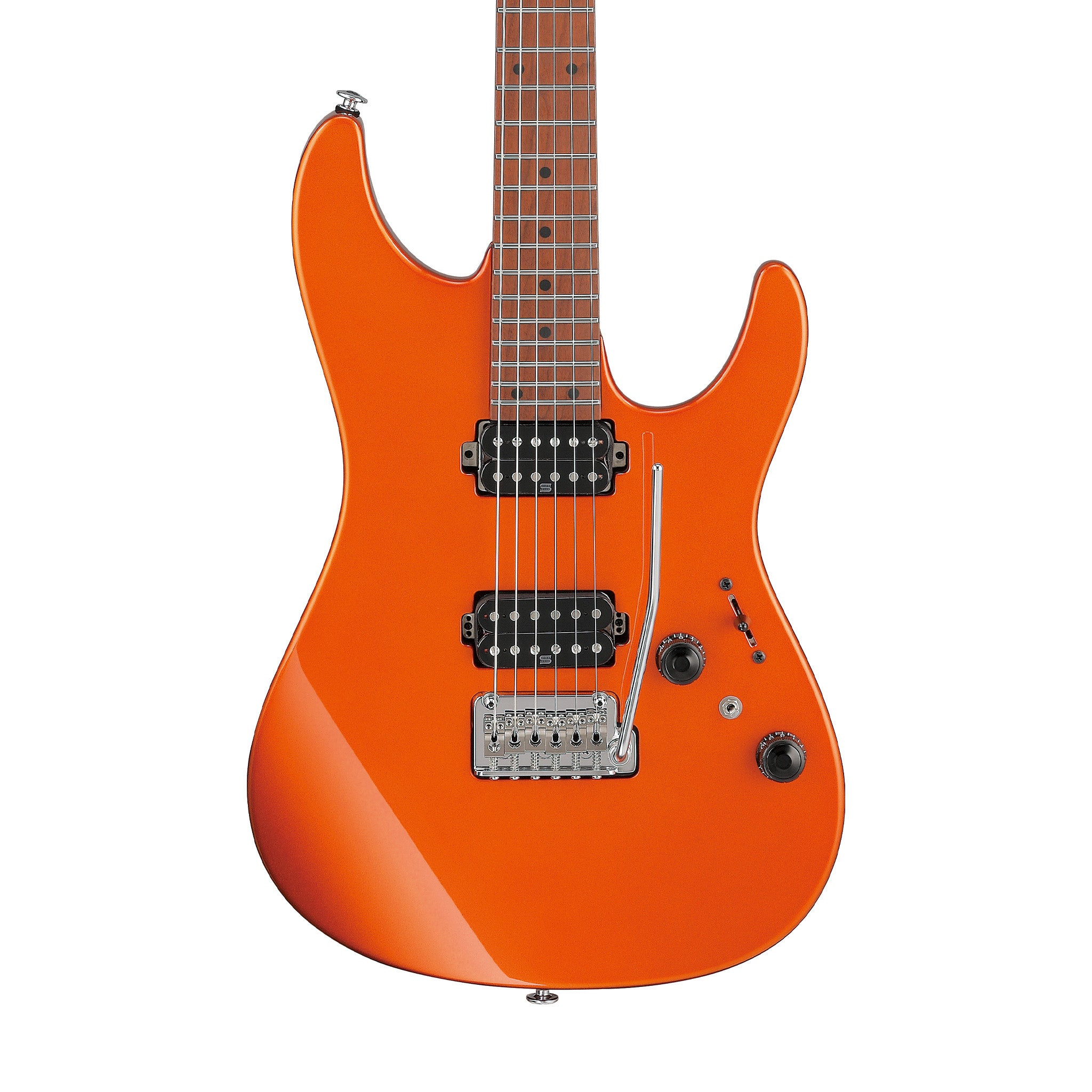Ibanez AZ2402-ROM Electric Guitar w/Case, Roadster Orange Metallic
