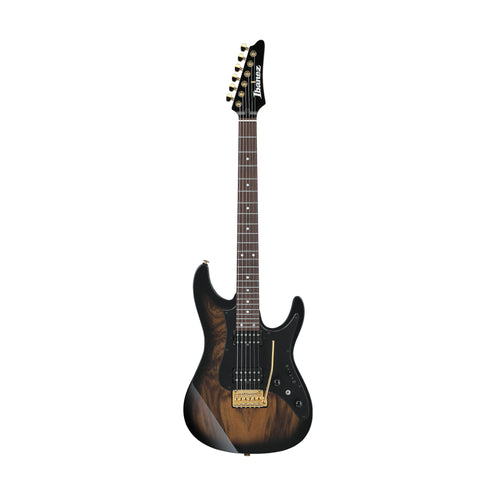 Ibanez Premium AZ41P1EW-NGT Electric Guitar w/Bag, Natural Gray Burst