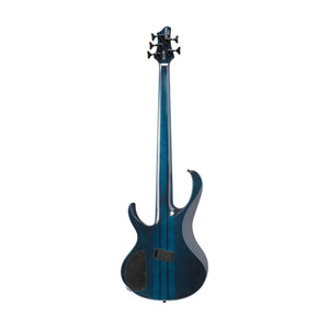 Ibanez BTB705LM-CTL 5-String Electric Bass Guitar, Cosmic Blue Starburst Low Gloss