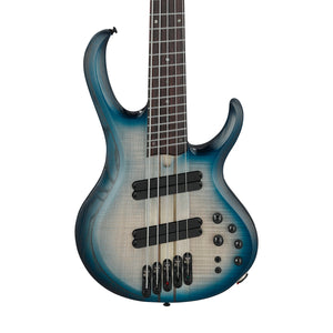 Ibanez BTB705LM-CTL 5-String Electric Bass Guitar, Cosmic Blue Starburst Low Gloss