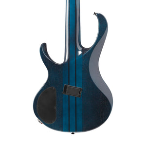 Ibanez BTB705LM-CTL 5-String Electric Bass Guitar, Cosmic Blue Starburst Low Gloss