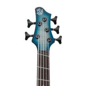 Ibanez BTB705LM-CTL 5-String Electric Bass Guitar, Cosmic Blue Starburst Low Gloss