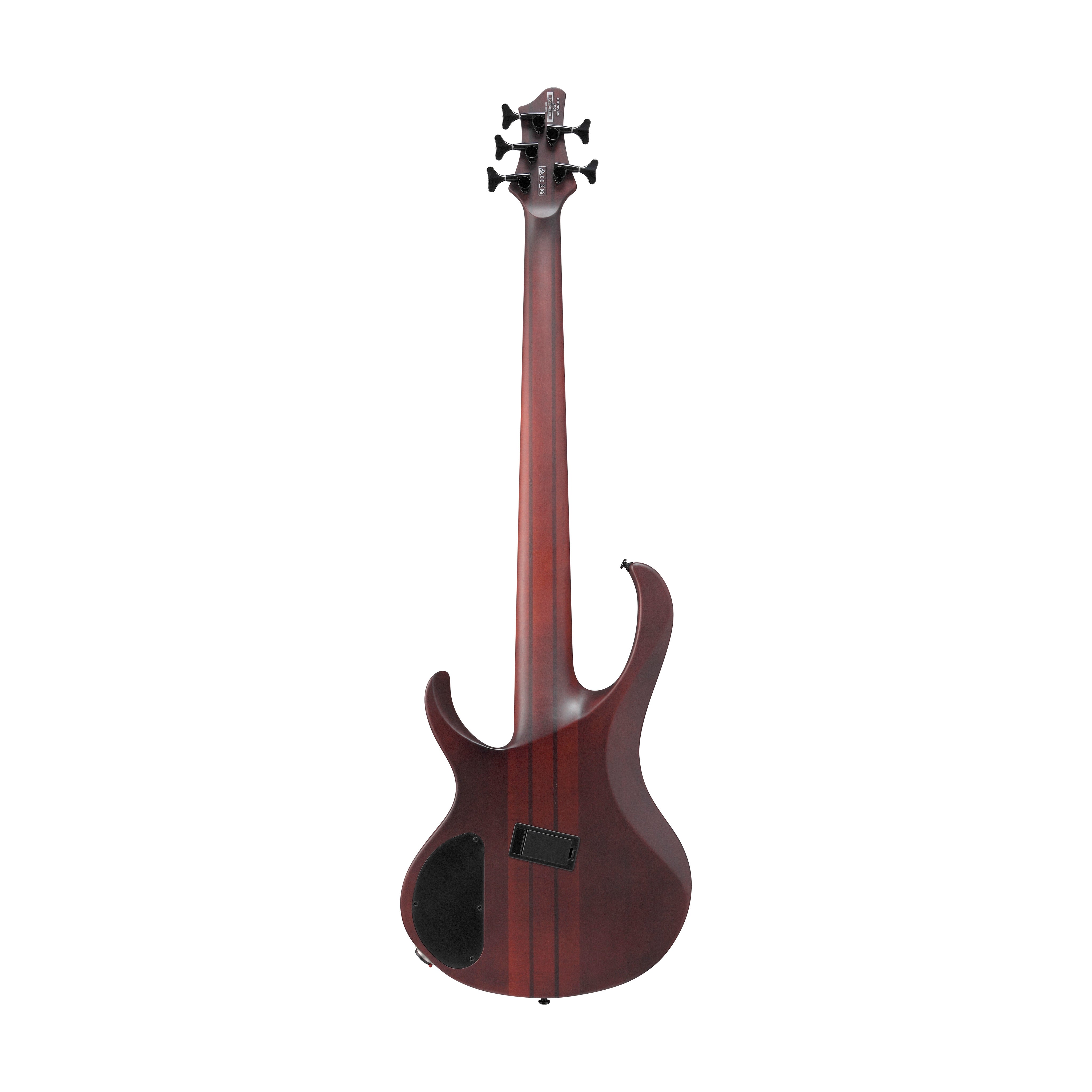 Ibanez BTB705LM-NNF 5-String Electric Bass Guitar, Natural Browned