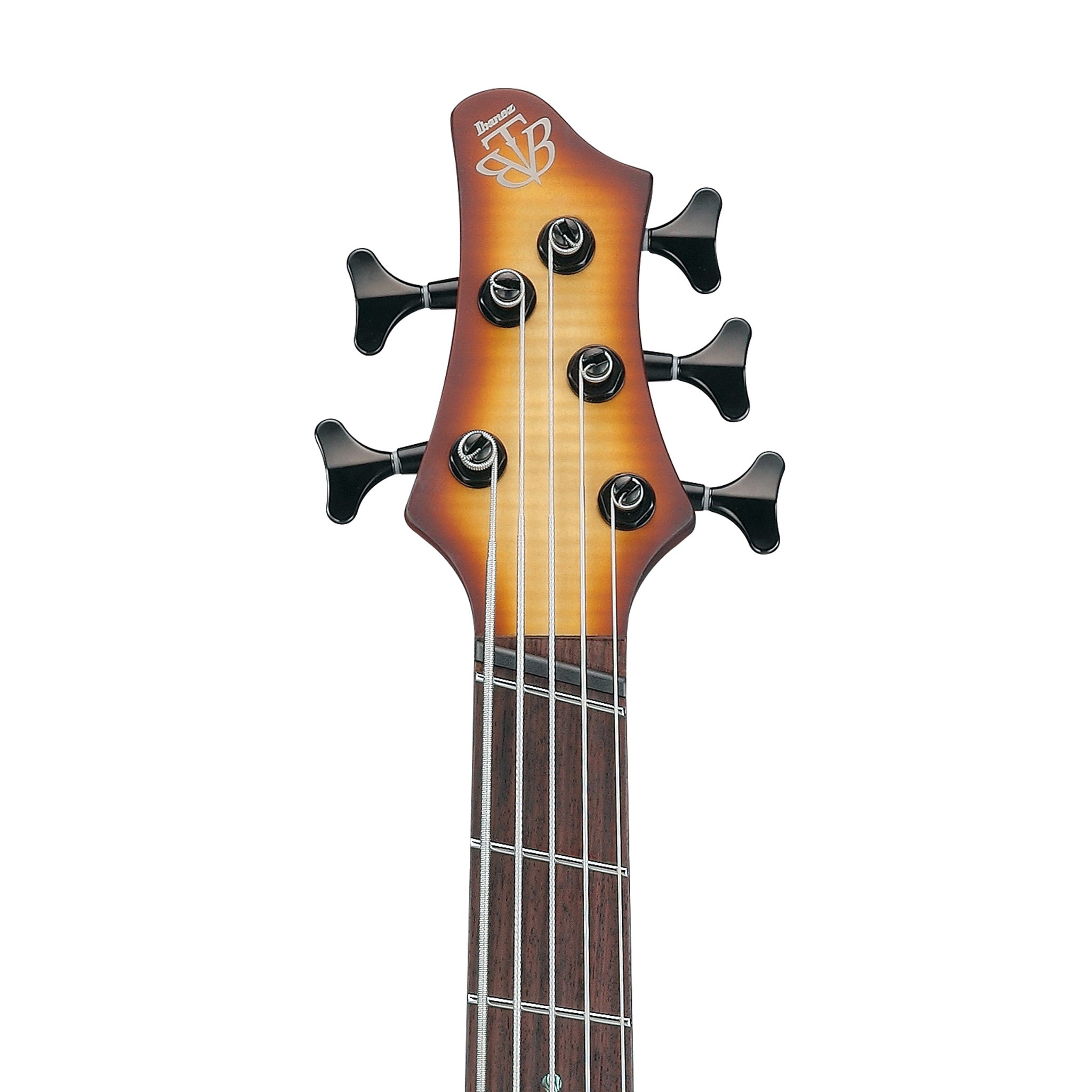 ベース Ibanez BTB705LM-NNF Ibanez BTB705LM-NNF 5-String Electric Bass Guitar, Natural Browned