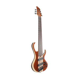 Ibanez BTB7MS-NML 7-String Electric Bass Guitar, Natural Mocha Low Gloss