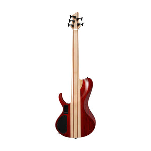 Ibanez Bass Workshop BTB865SC-WKL 5-String Bass Guitar, Weathered Black Low Gloss