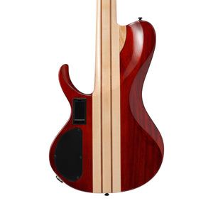 Ibanez Bass Workshop BTB865SC-WKL 5-String Bass Guitar, Weathered Black Low Gloss