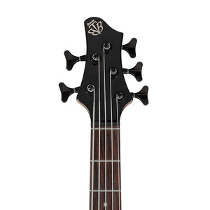 Ibanez Bass Workshop BTB865SC-WKL 5-String Bass Guitar, Weathered Black Low Gloss