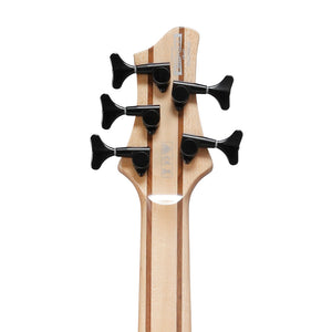 Ibanez Bass Workshop BTB865SC-WKL 5-String Bass Guitar, Weathered Black Low Gloss