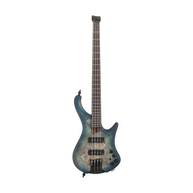Ibanez Bass Workshop EHB1500-CTF Electric Bass Guitar w/Gig Bag, Cosmic Blue Starburst Flat