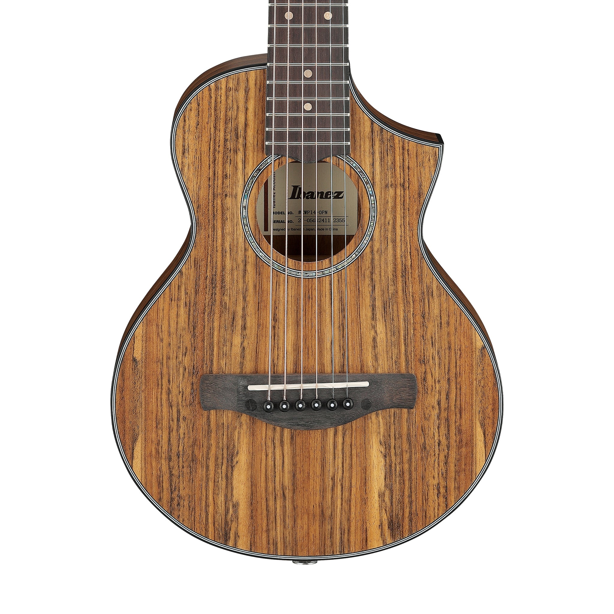 Ibanez アイバニーズ ピッコロギター EWP14WB-OPN Ibanez EWP14WB-OPN Piccolo Acoustic Guitar w/Bag, Open Pore