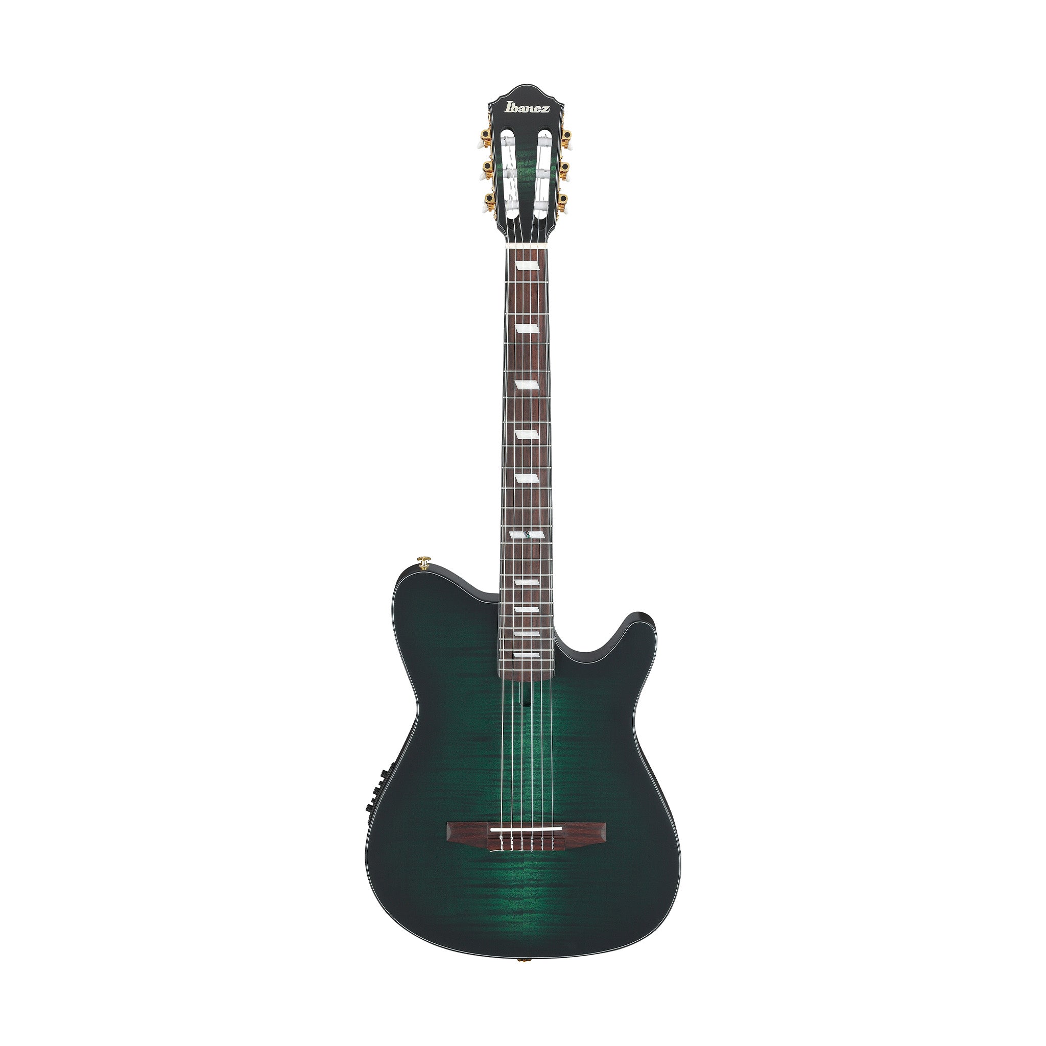 Ibanez FRH20FMN-DGL Acoustic-Electric Guitar, Deep Emerald Green