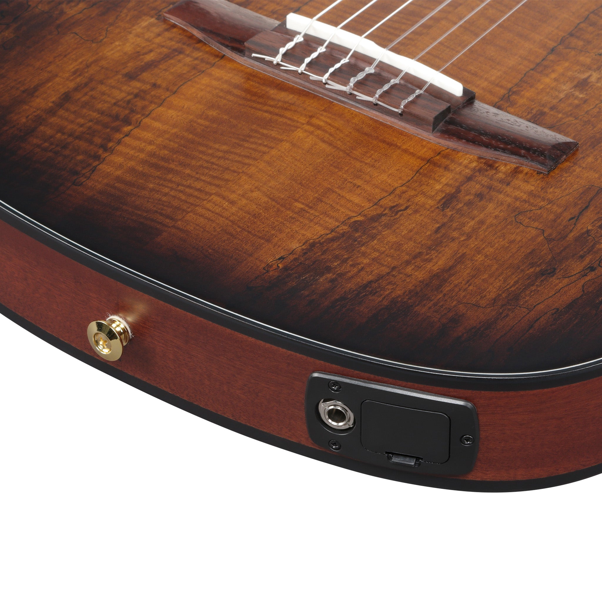 Ibanez Super l Mini【超美品】 Ibanez FRH20SMN-TCL Acoustic-Electric Guitar, Tobacco Burst Low