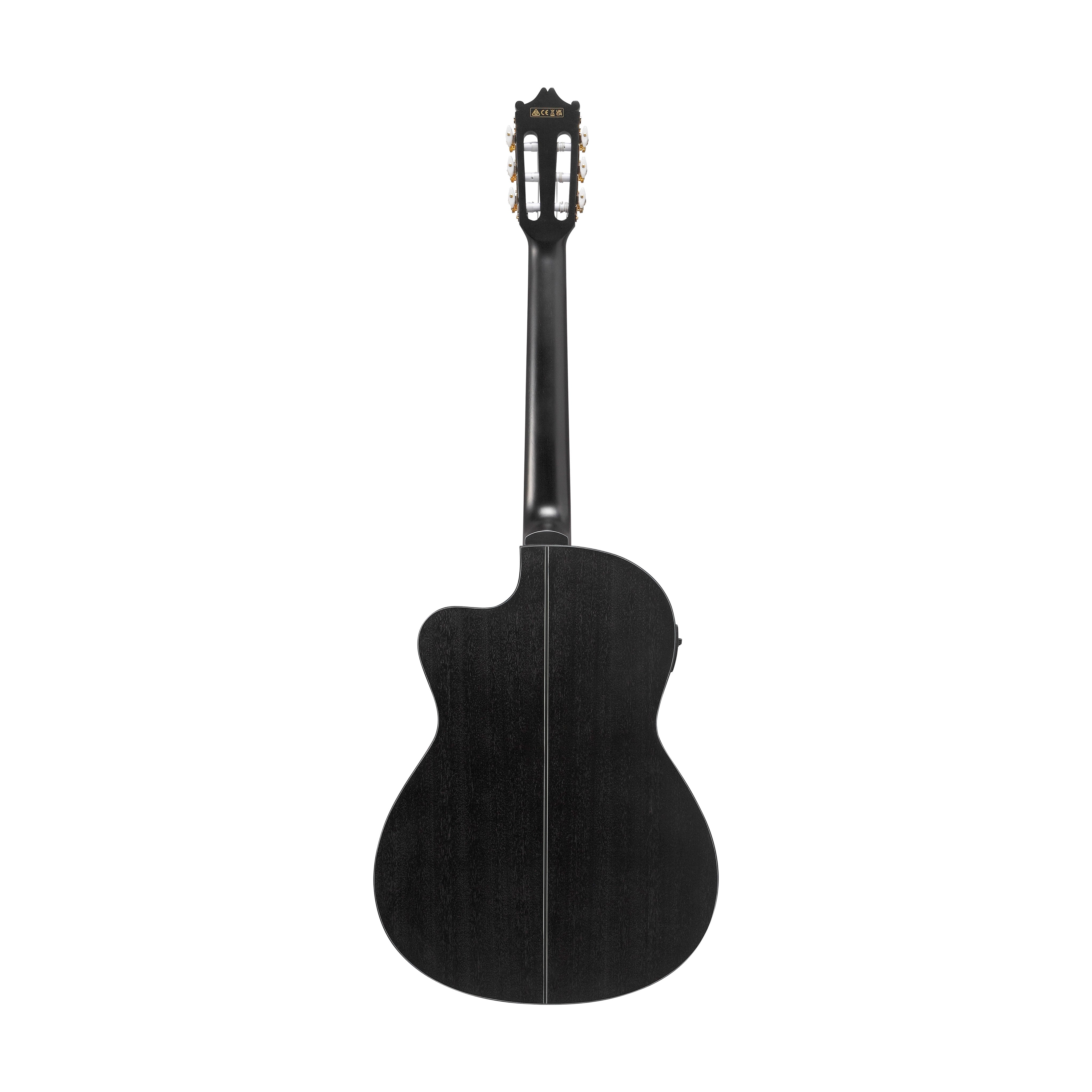 Ibanez GA5MHTCE-WK Acoustic-Electric Guitar, Weathered Black