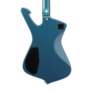 Ibanez Iceman IC420-ABM Electric Guitar w/IC Bag, Antique Blue Metallic