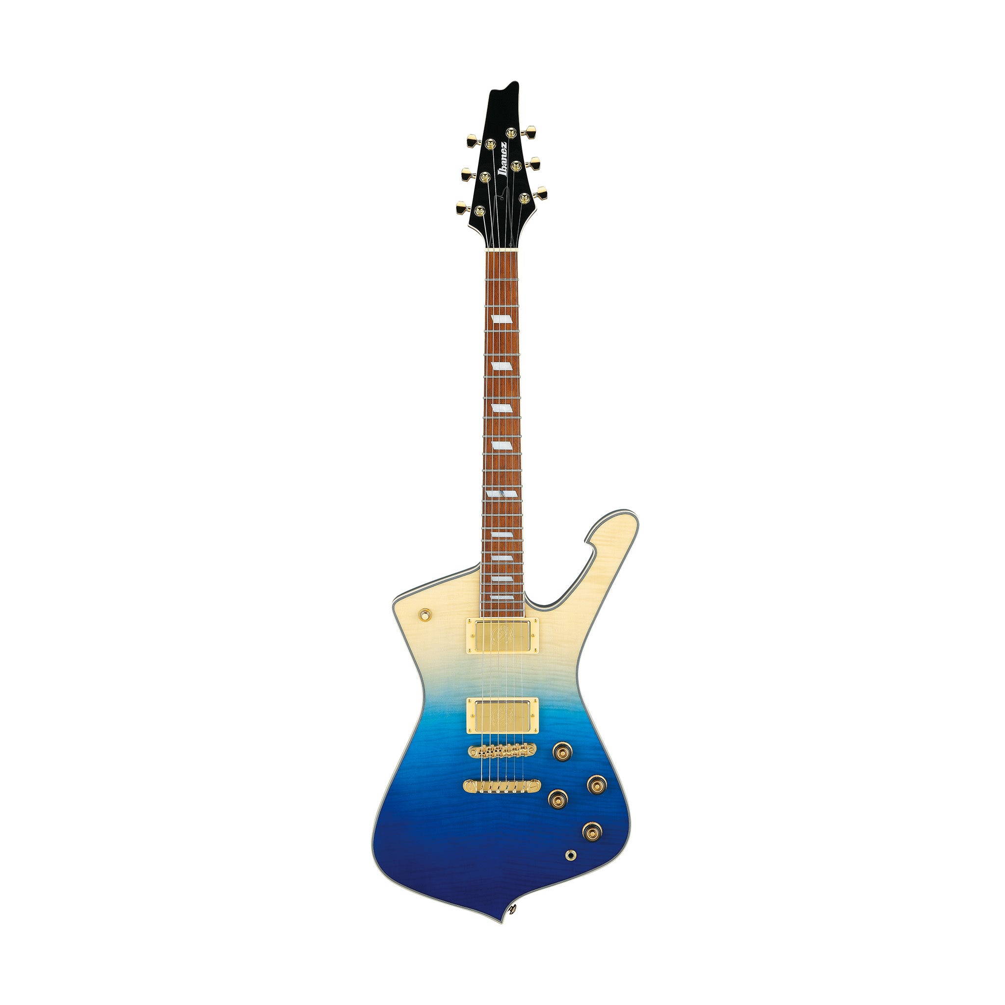Ibanez Iceman IC420FM-TBG Electric Guitar w/IC Bag, Transparent
