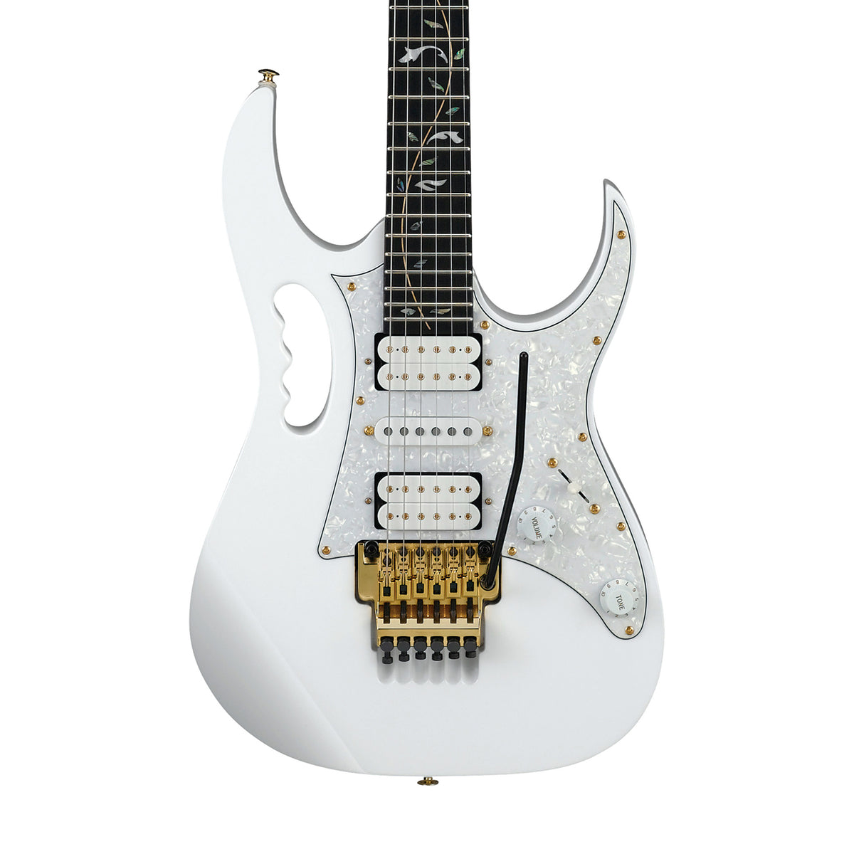 Ibanez JEM7V-WH スティーヴ・ヴァイ (EVOモディファイ) Ibanez Premium JEM7VP-WH Steve Vai Signature Electric Guitar