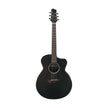 Ibanez Jon Gomm Signature JGM5 Guitar w/Gig Bag, Black Satin Top, Natural High Gloss Back and Sides