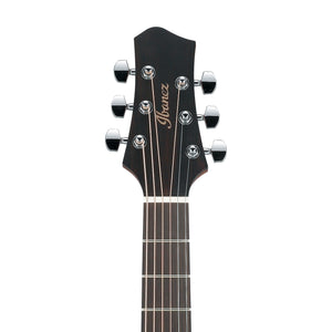 Ibanez Jon Gomm Signature JGM5 Guitar w/Gig Bag, Black Satin Top, Natural High Gloss Back and Sides