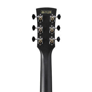 Ibanez Performance PN14MHE-WK Acoustic-Electric Guitar, Weathered Black