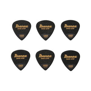 Ibanez PPA16MSG-BK .8mm Grip Wizard Series Sand Grip, Black, 6pcs