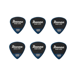 Ibanez PPA16MSG-DB .8mm Grip Wizard Series Sand Grip, Deep Blue, 6pcs