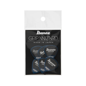 Ibanez PPA16XSG-DB 1.2mm Grip Wizard Series Sand Grip, Deep Blue, 6pcs