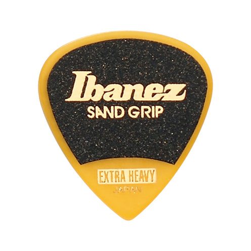 Ibanez PPA16XSG-YE 1.2mm Grip Wizard Series Sand Grip, Yellow, 6pcs