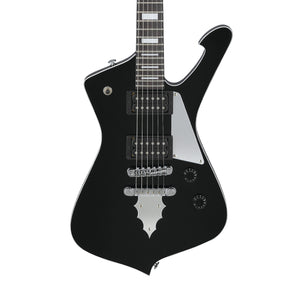 Ibanez PSM10-BK Paul Stanley Signature Electric Guitar w/Bag, Black
