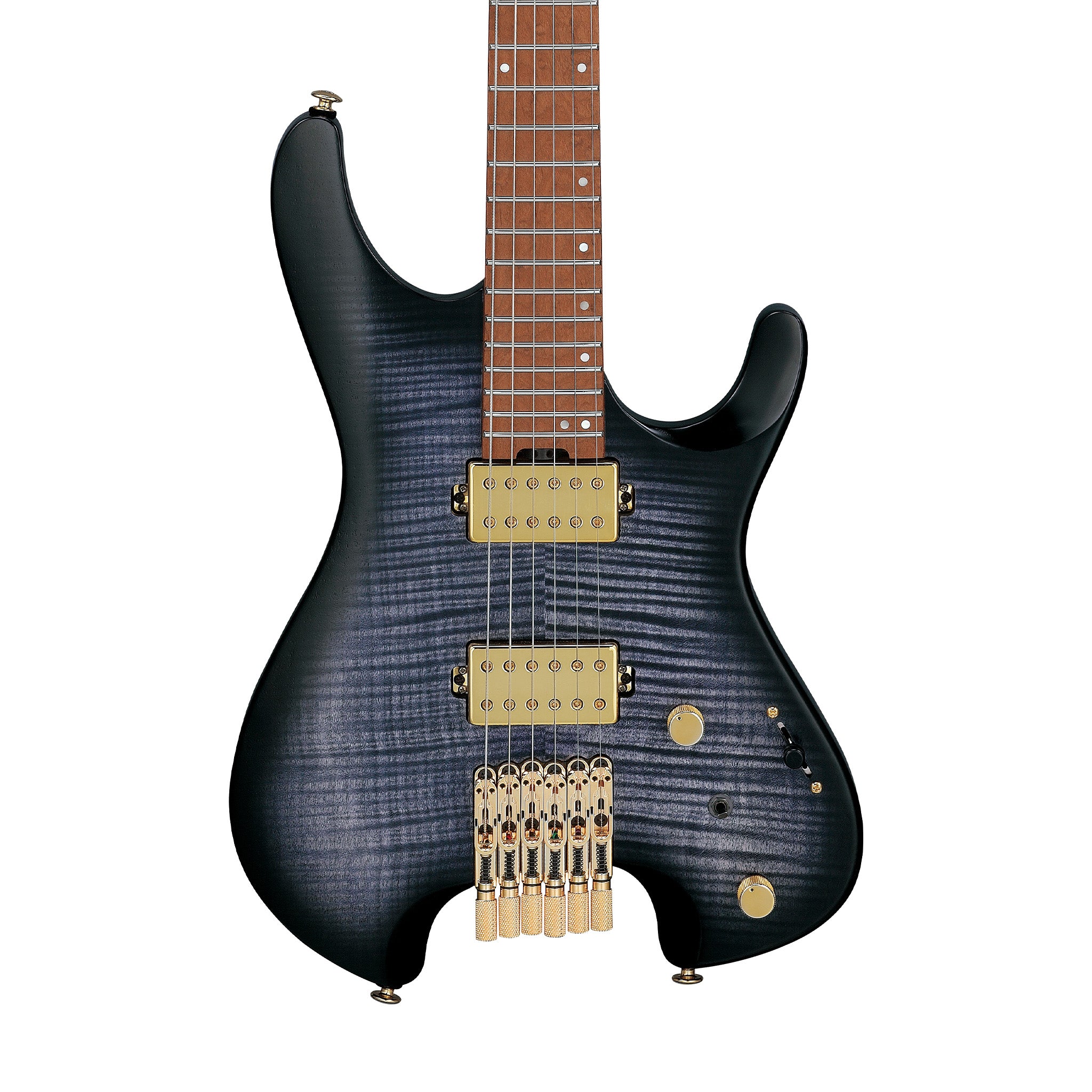 Ibanez Q52FMG-DRL Electric Guitar w/Bag, Deep Twilight Burst Low