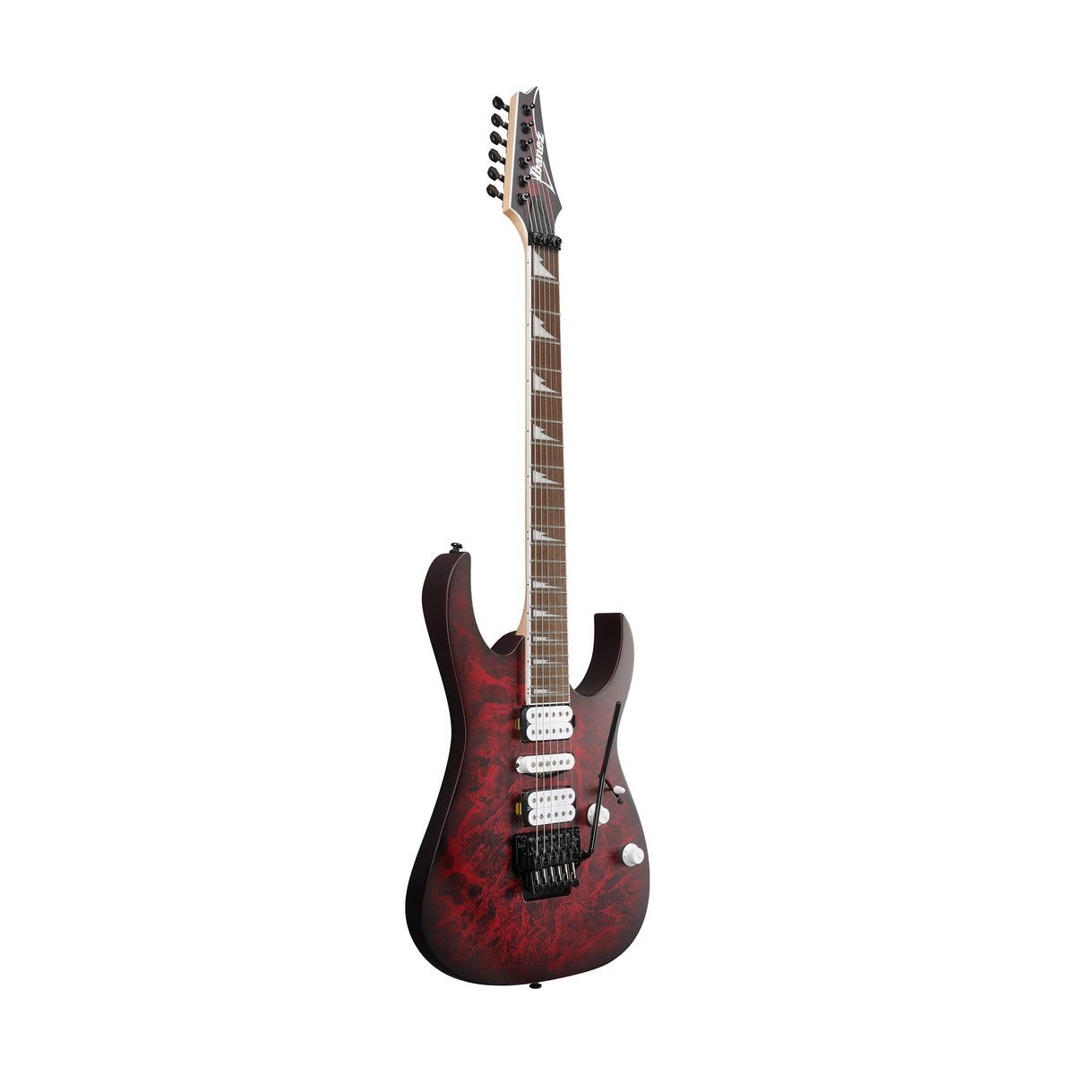 Ibanezレッド エレキギター クォーターソン・メイプル 赤いエレキ 赤