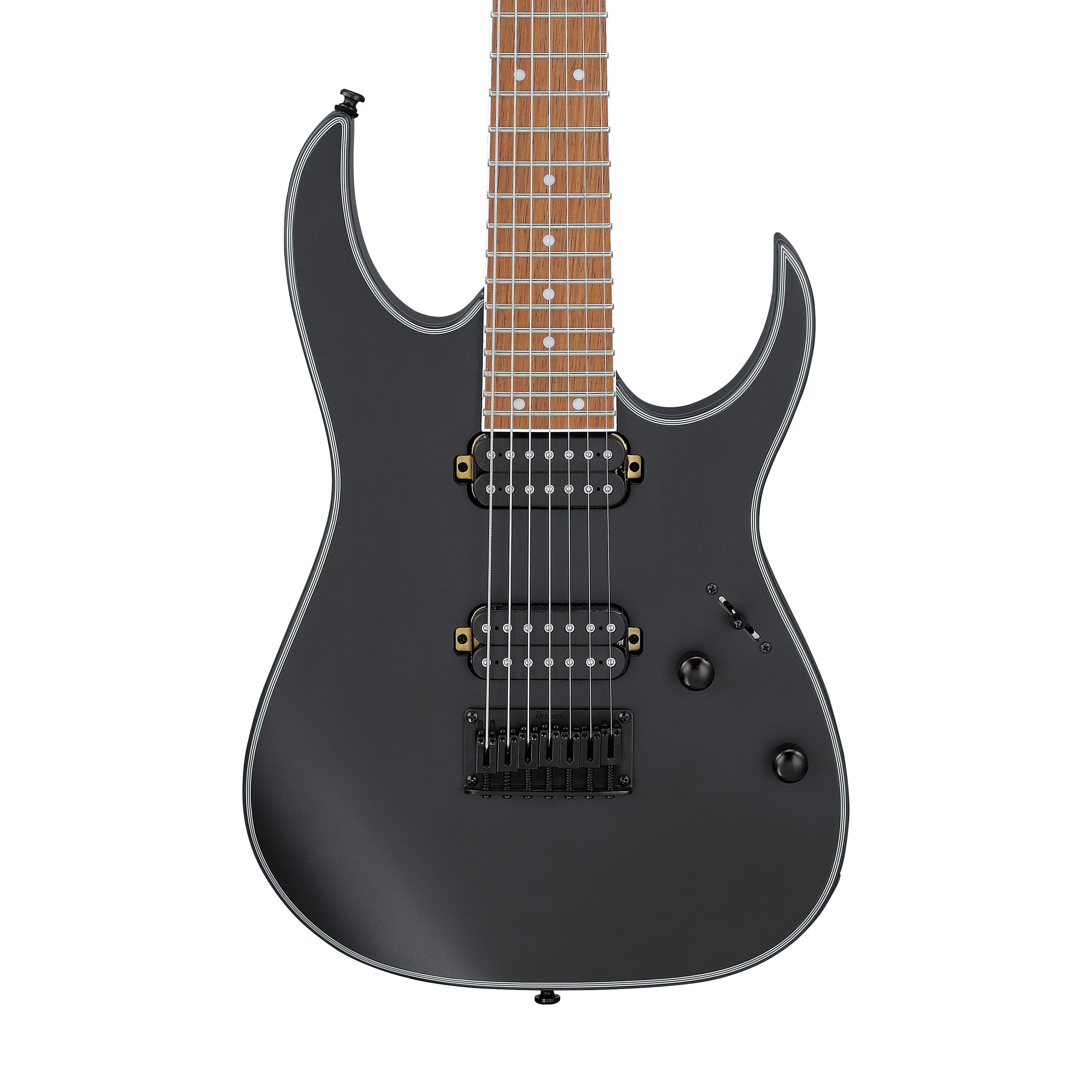Ibanez RG7421EX-BKF 7-String Electric Guitar, Black Flat – Swee