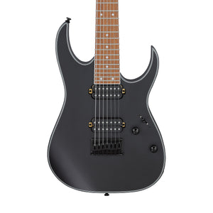 Ibanez RG7421EX-BKF 7-String Electric Guitar, Black Flat