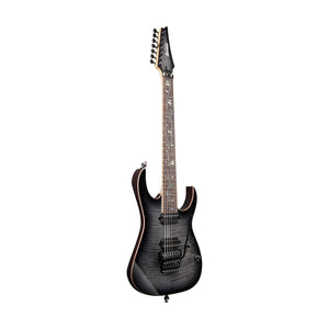 Ibanez J Custom RG8527 Electric Guitar w/Case, Black Rutile