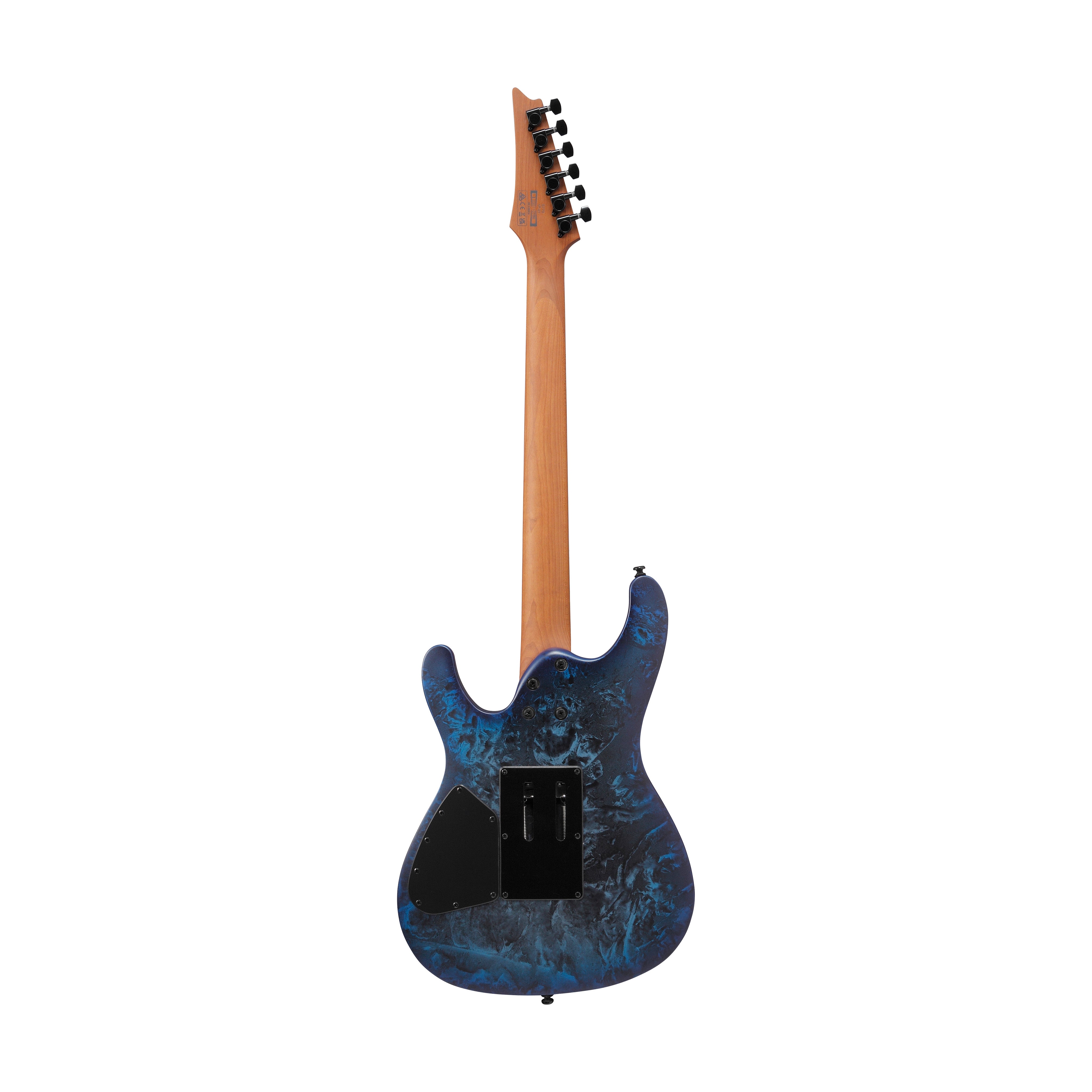 ibanez S770 CZM 美品 Ibanez S770-CZM Electric Guitar, Cosmic Blue Frozen Matte – Swee