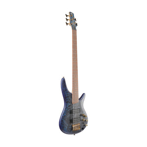 Ibanez SR305EDX-CZM 5-String Bass Guitar, Cosmic Blue Frozen Matte