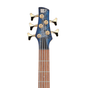 Ibanez SR305EDX-CZM 5-String Bass Guitar, Cosmic Blue Frozen Matte