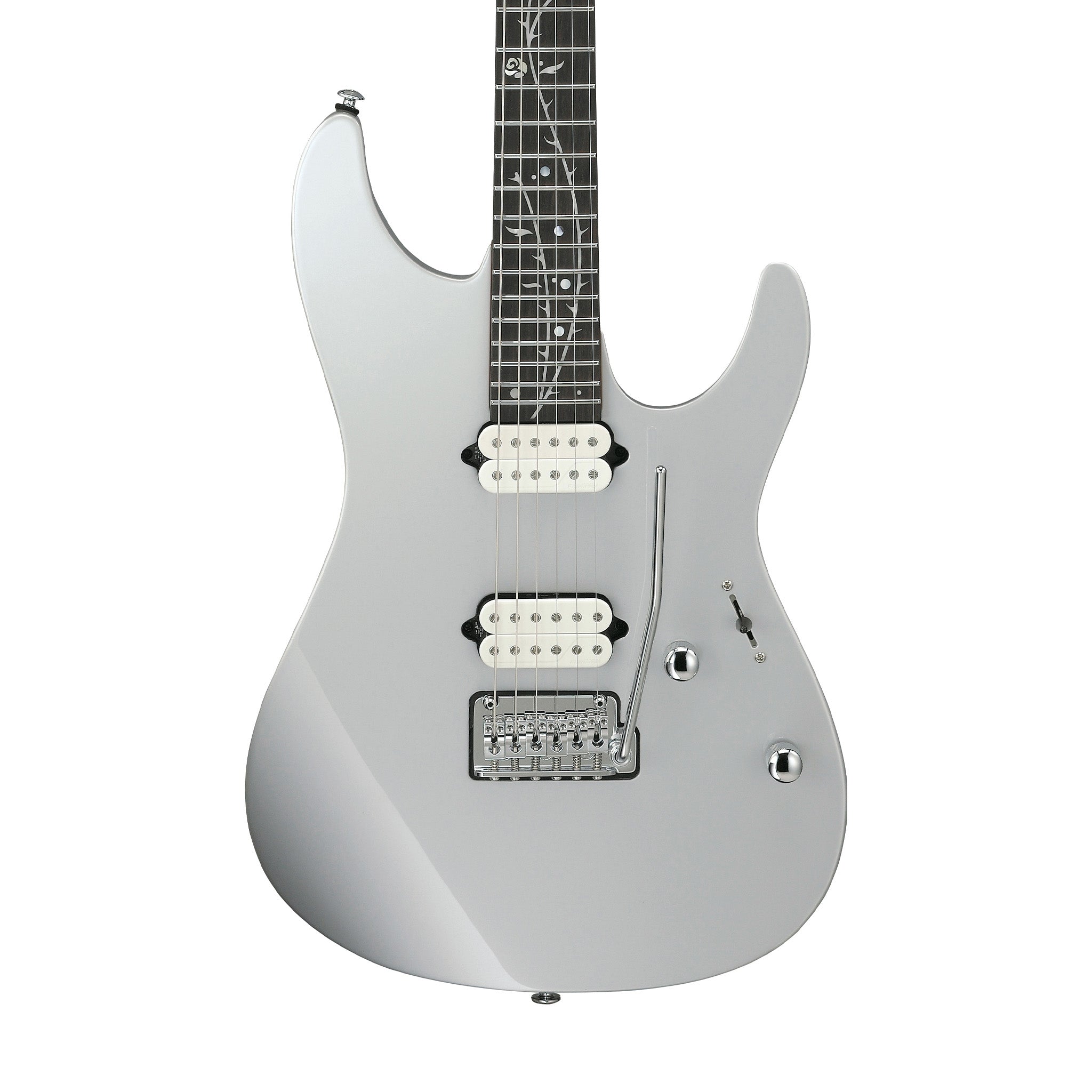 Ibanez TOD10 Tim Henson Signature Electric Guitar, Classic Silver