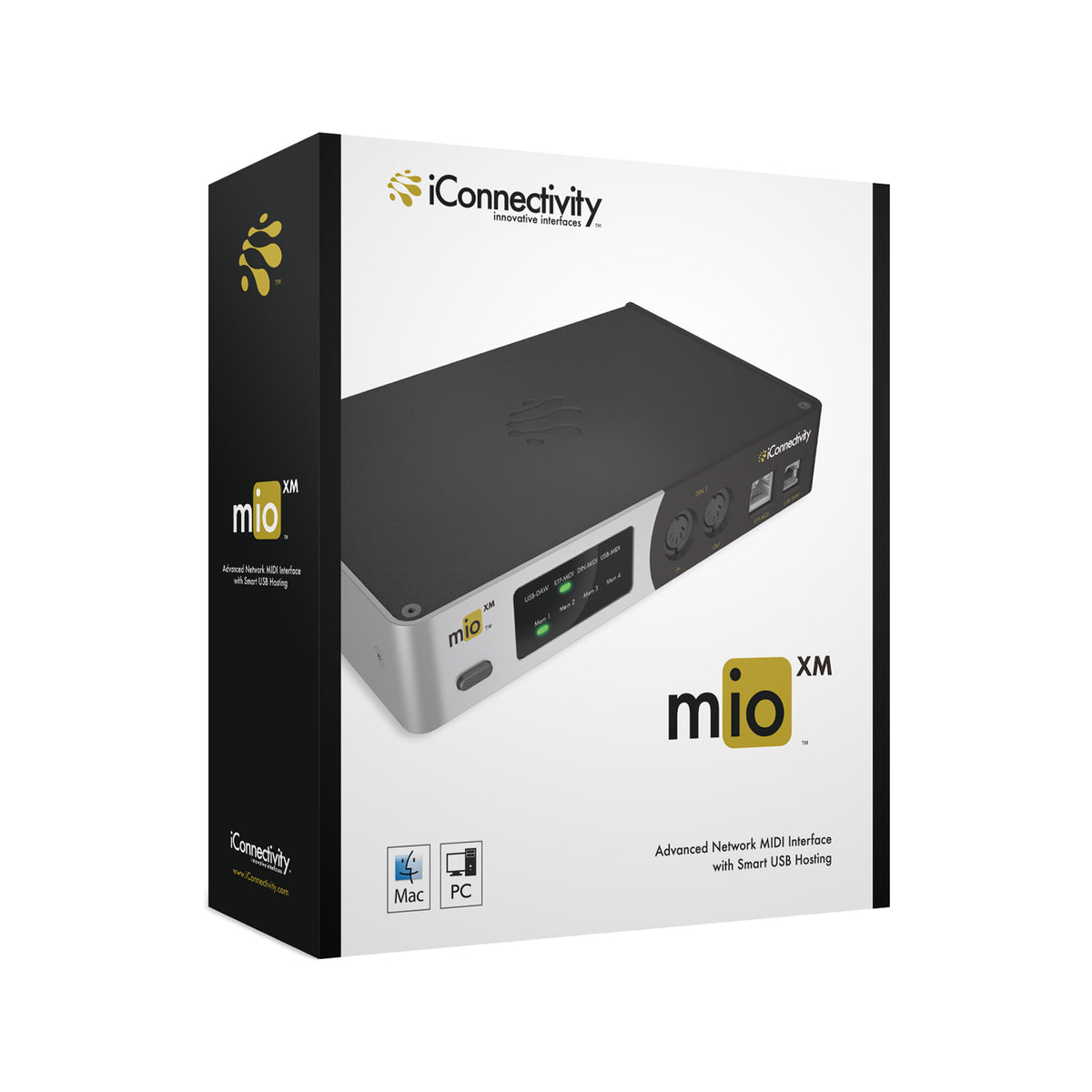 iConnectivity mioXM 4x4 USB/Networkable MIDI Interface – Swee Lee