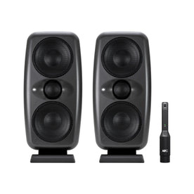 IK Multimedia iLoud MTM MKII Powered Studio Monitor Pair, Black