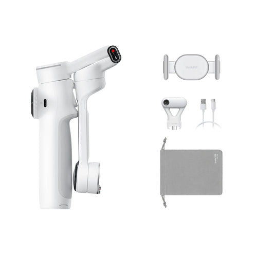 Insta360 Flow 2 Pro AI Tracker Bundle, White