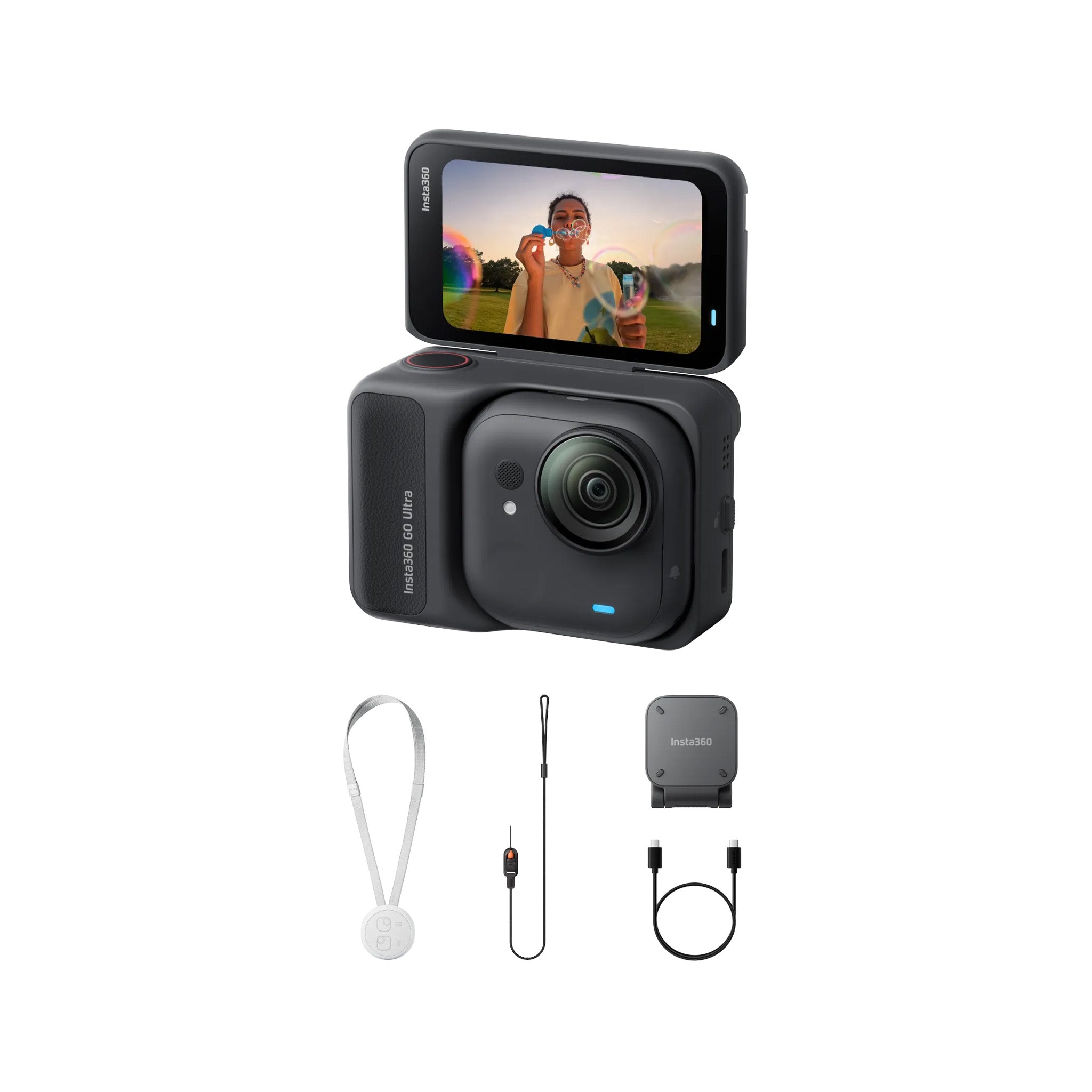 Insta360 GO Ultra, Standard Bundle, Midnight Black – Swee Lee