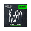 Jim Dunlop KRHCN1065 Heavy Core Korn 7-String Electric Guitar Strings, 10-65