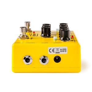 MXR M80Y Special Edition Bass D.I.+ Distortion Guitar Effects Pedal, Yellow