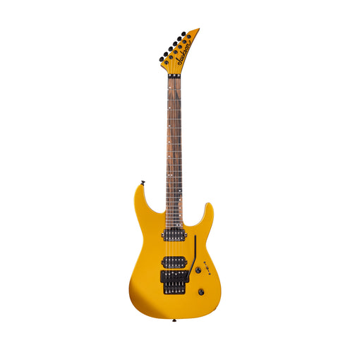 Jackson American Series Virtuoso Electric Guitar, Ebony FB, Gold Rush